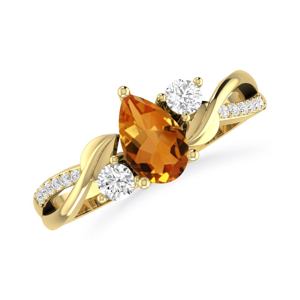 Yellow Gold - Citrine