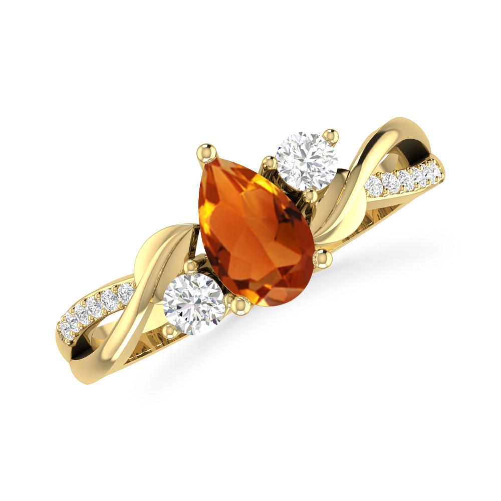 Yellow Gold - Citrine