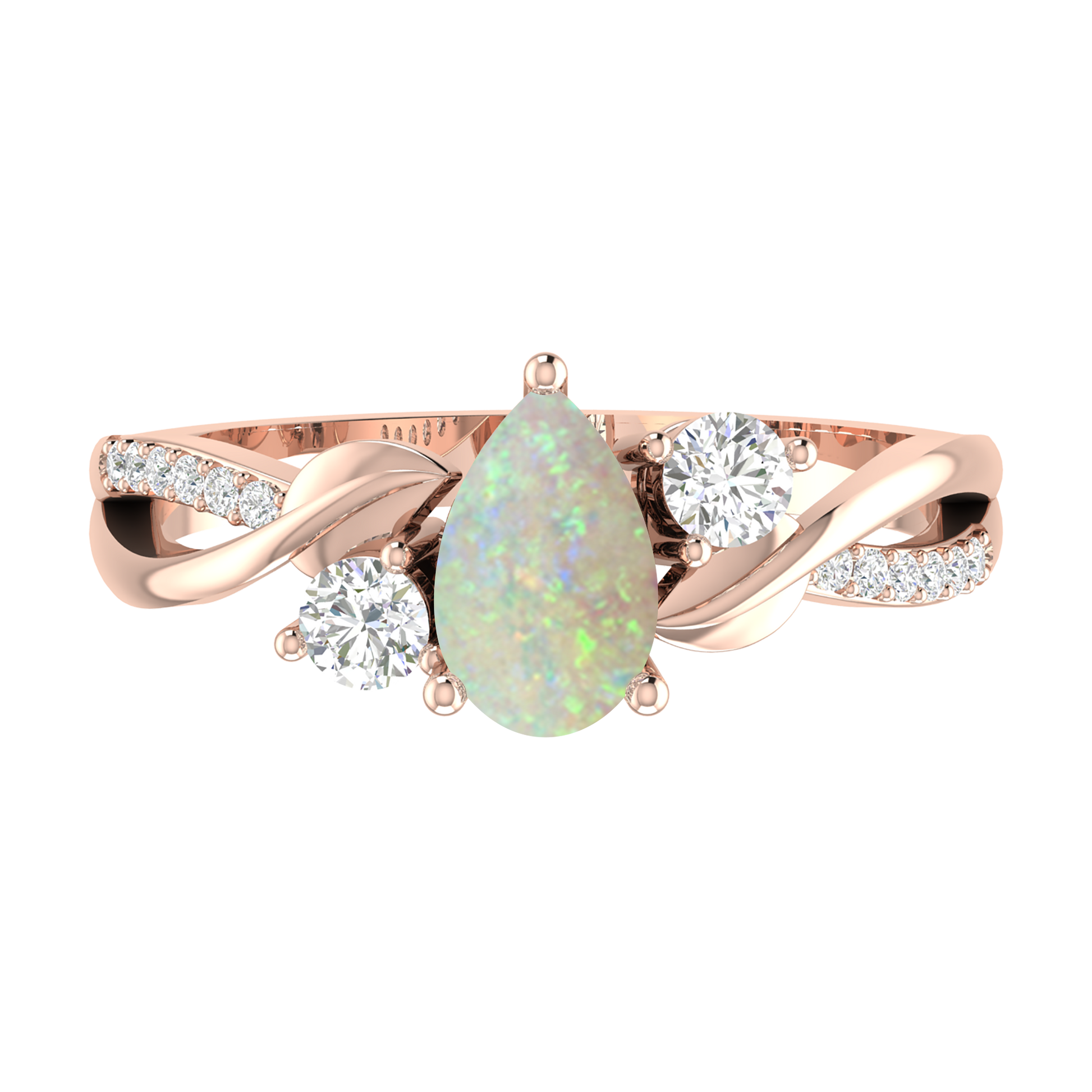 Rose Gold - Opal