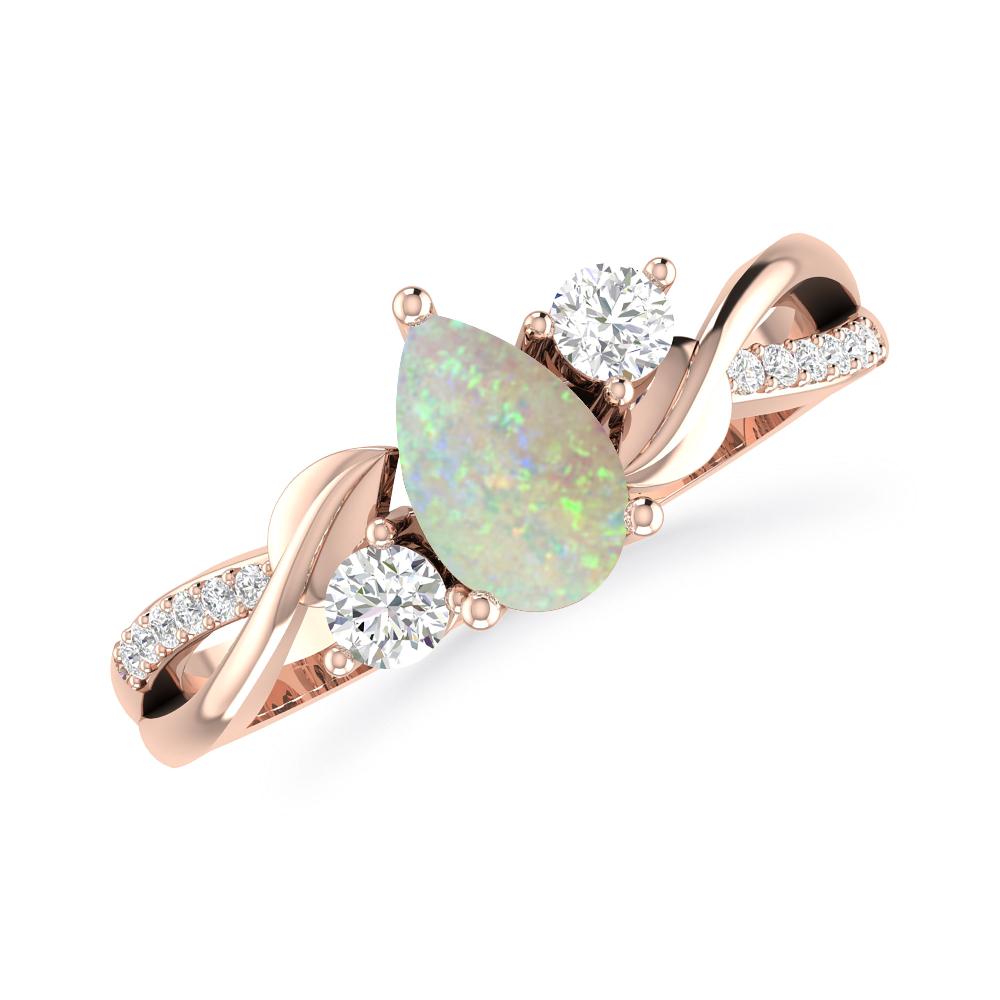 Rose Gold - Opal