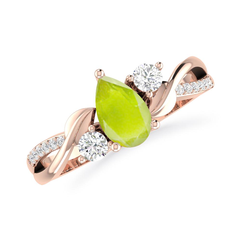 Rose Gold - Peridot