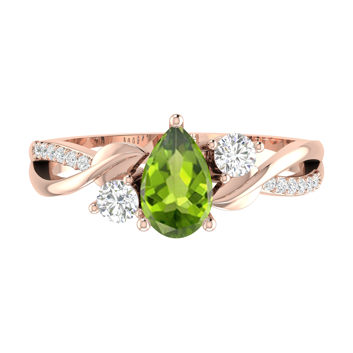 Rose Gold - Peridot