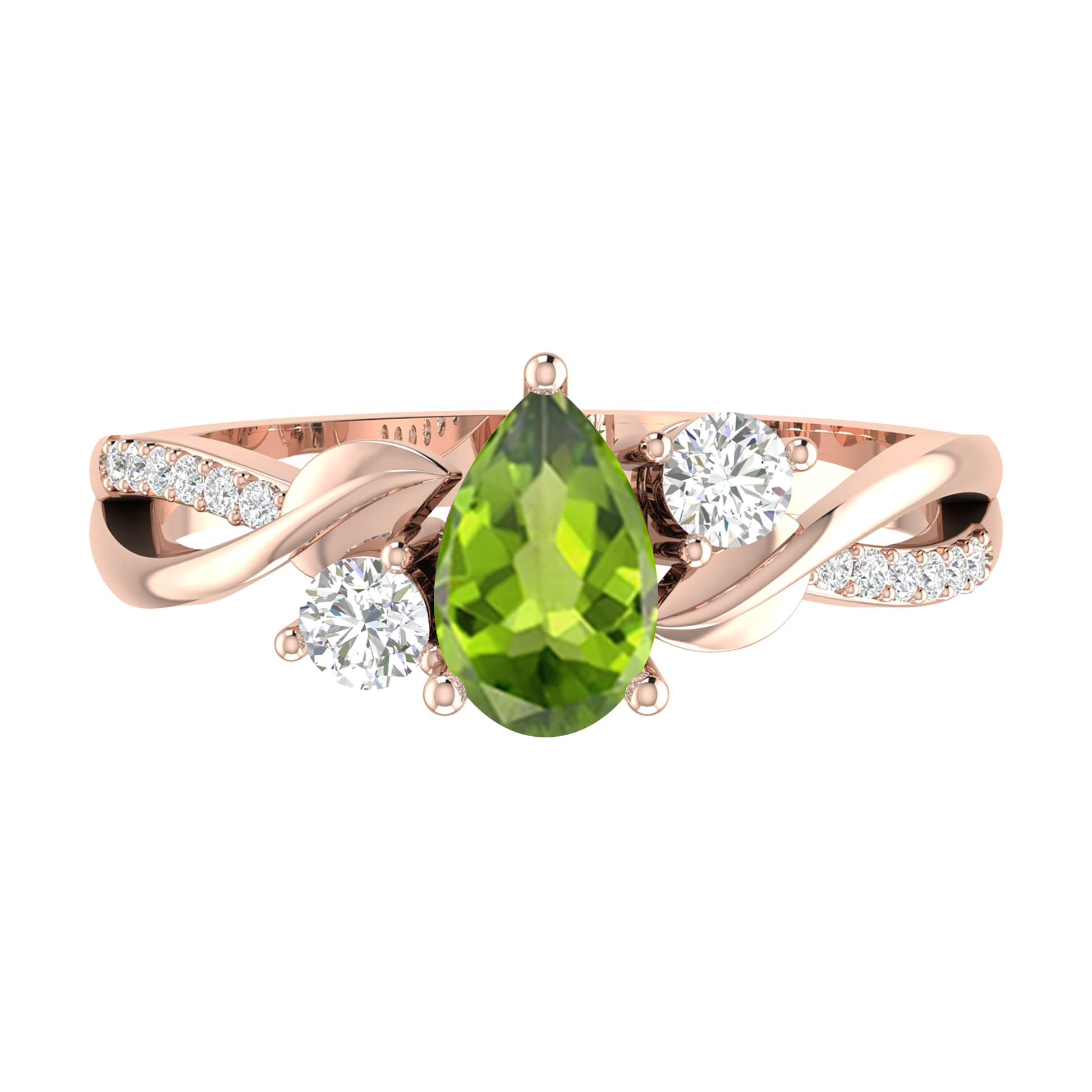 Rose Gold - Peridot