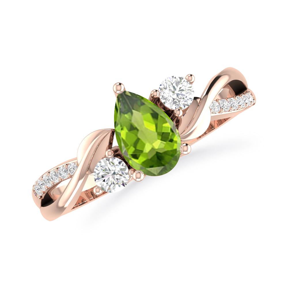 Rose Gold - Peridot