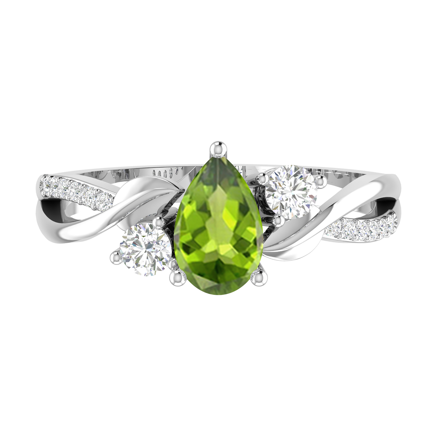 White Gold - Peridot