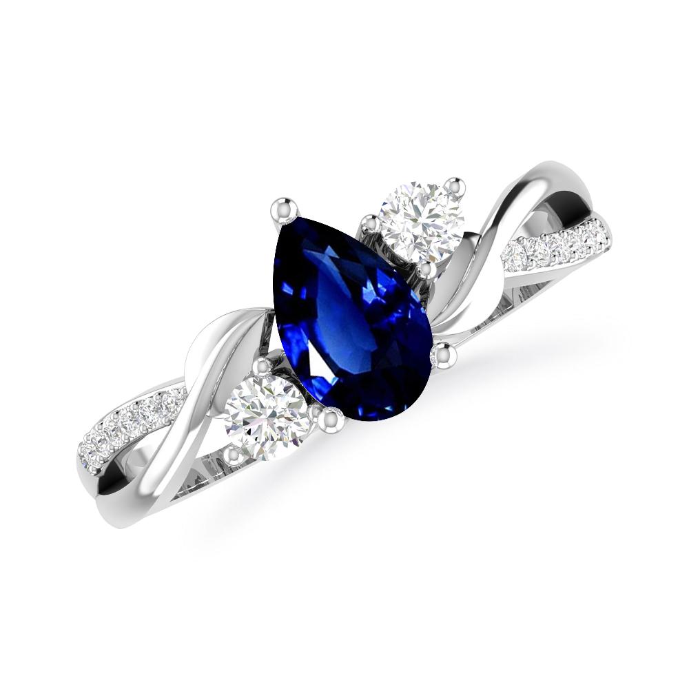 White Gold - Sapphire