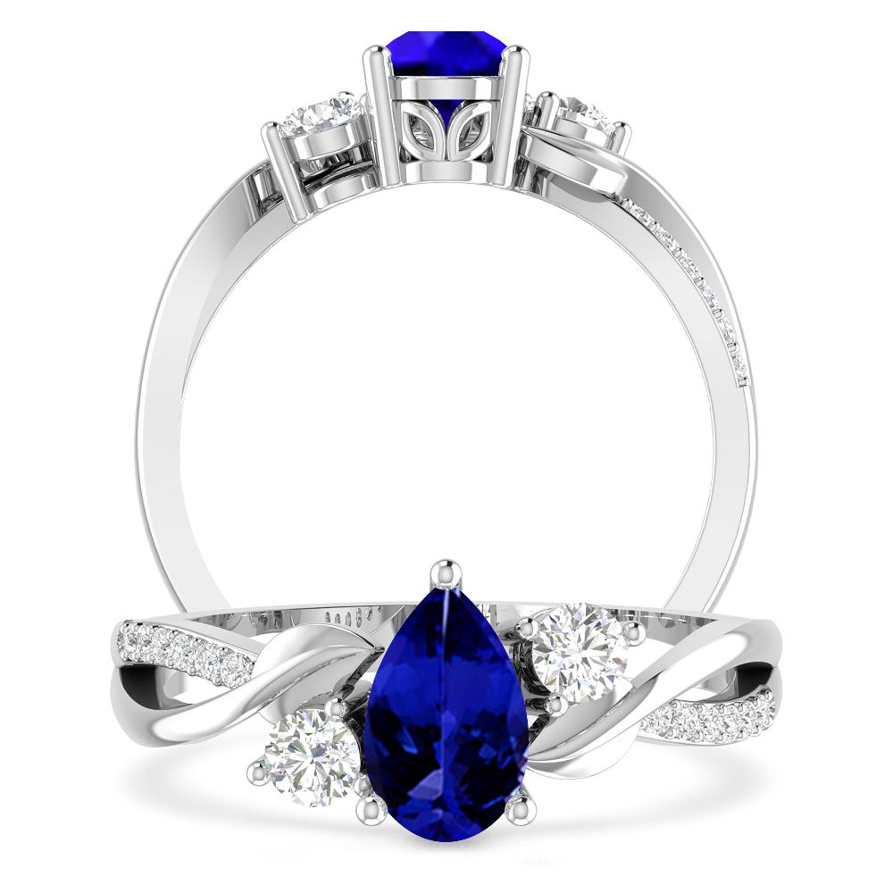 White Gold - Tanzanite