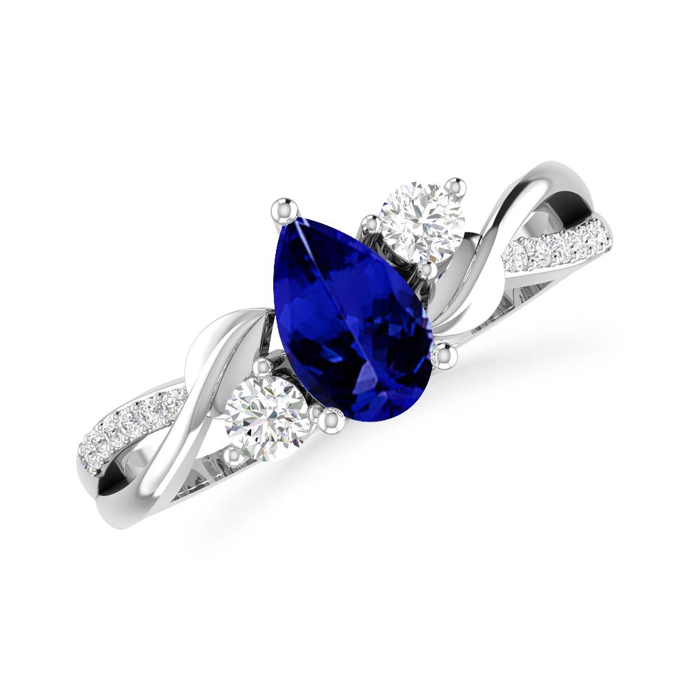 White Gold - Tanzanite