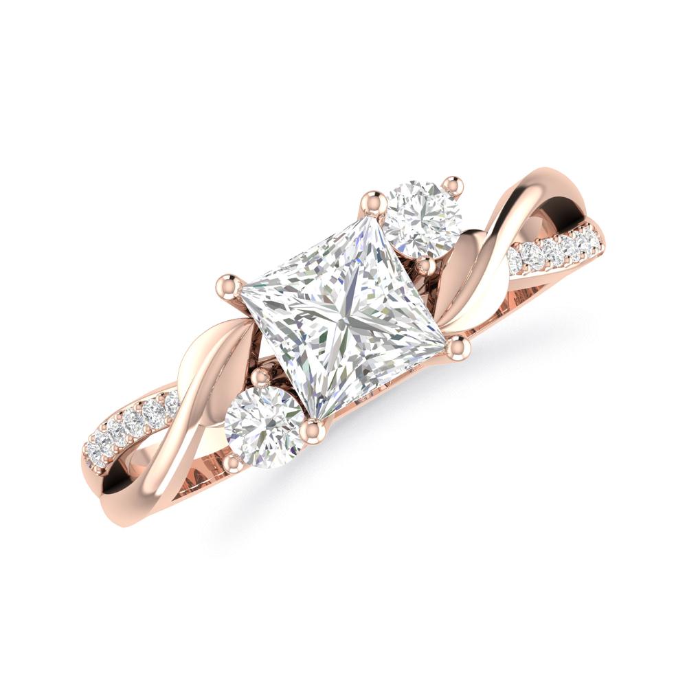 Rose Gold - Diamond