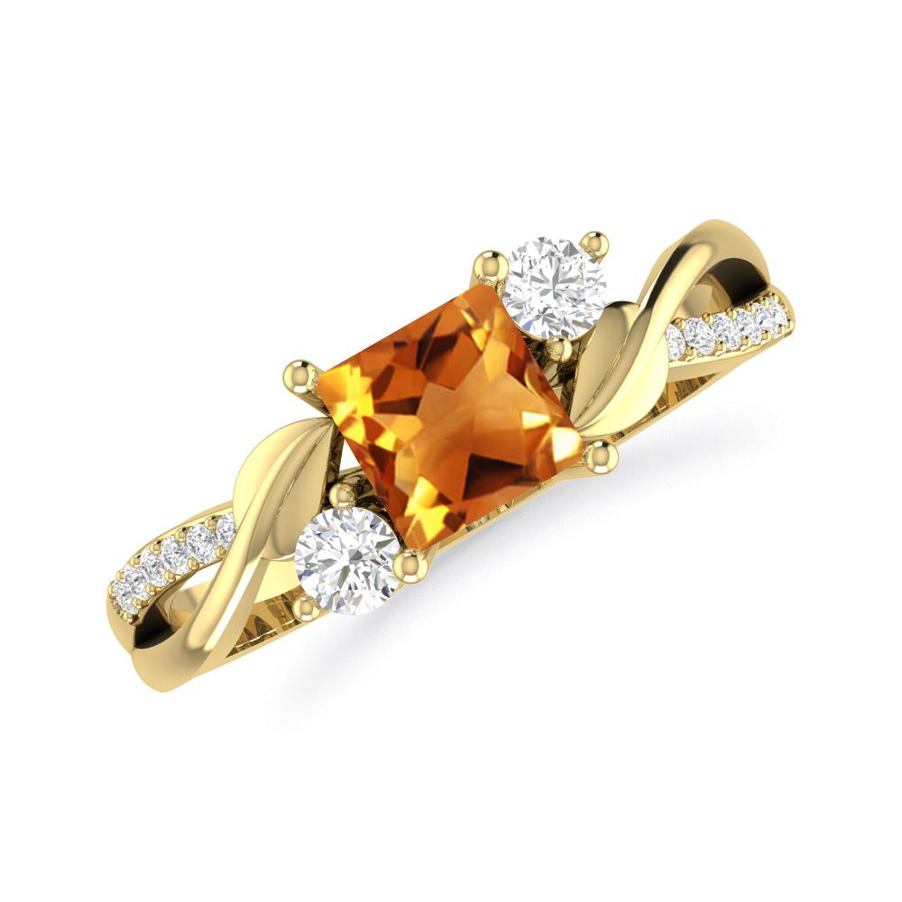 Yellow Gold - Citrine