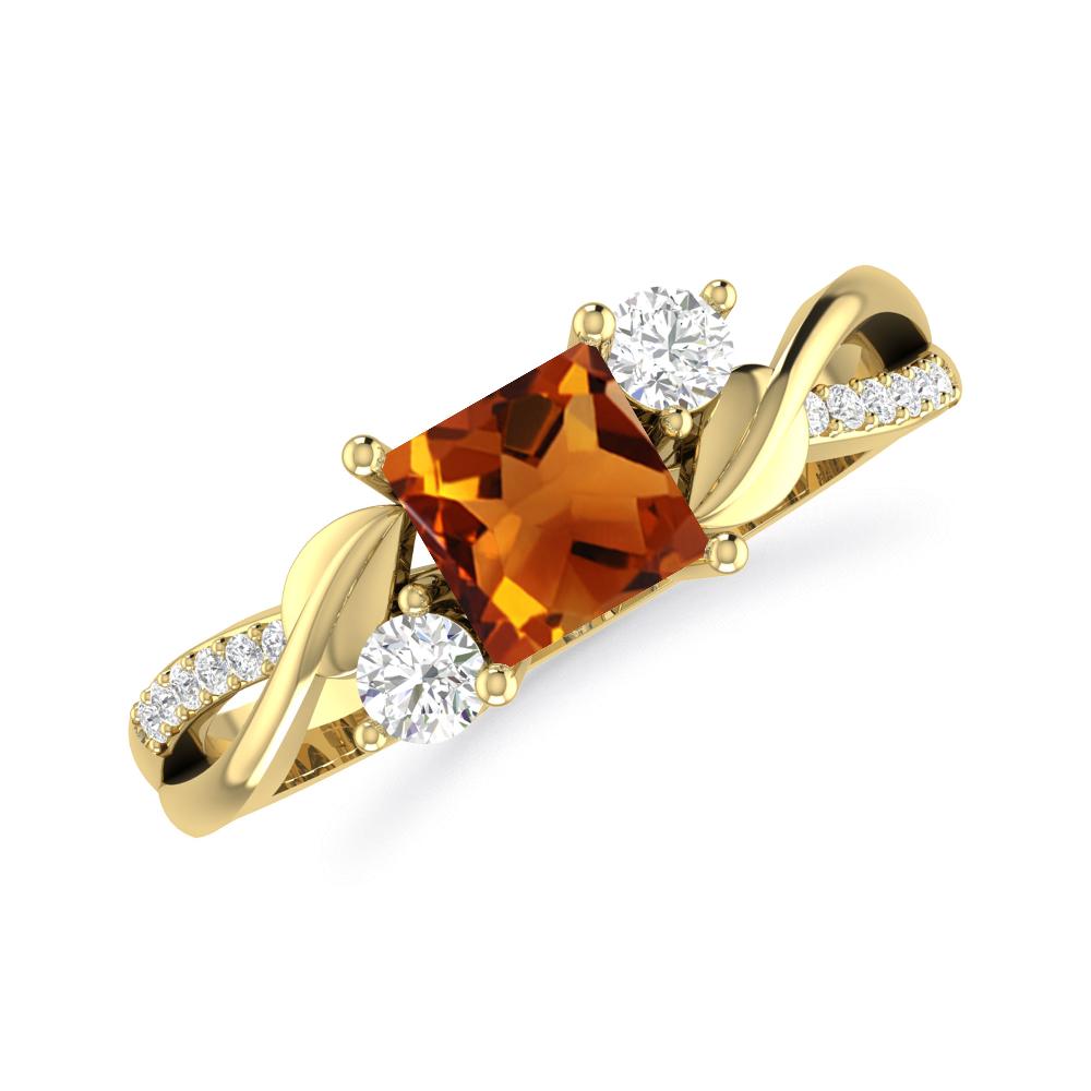 Yellow Gold - Citrine