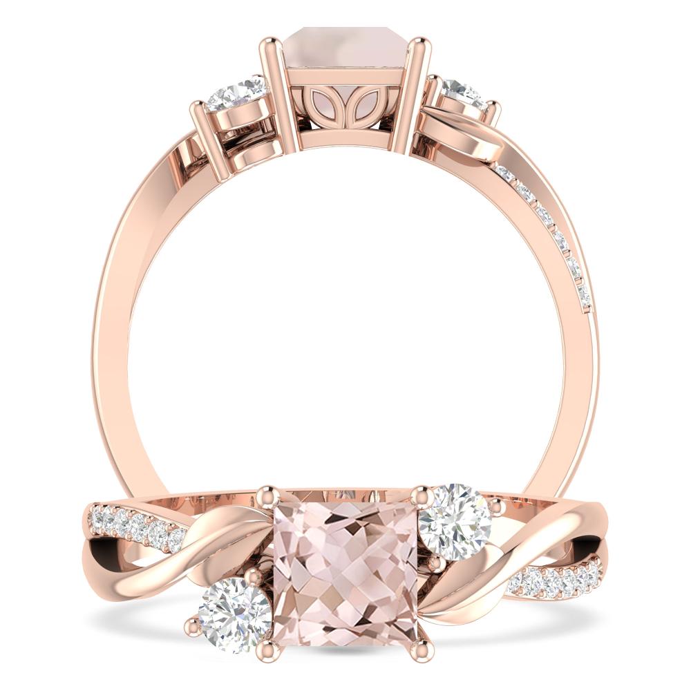 Rose Gold - Morganite