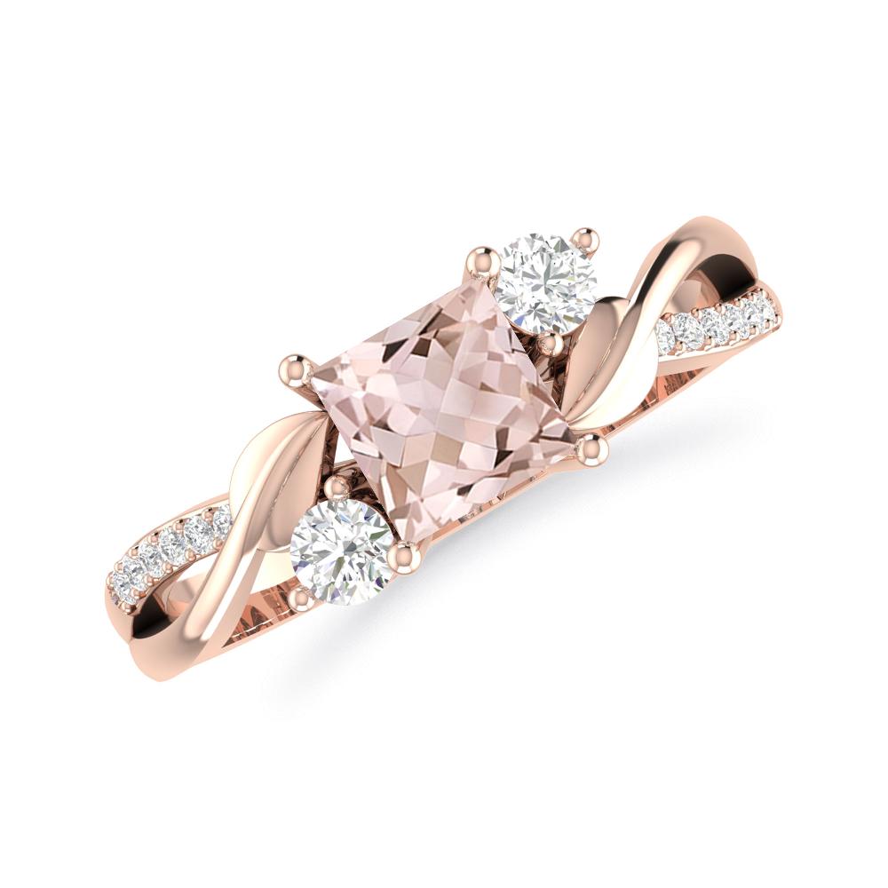 Rose Gold - Morganite