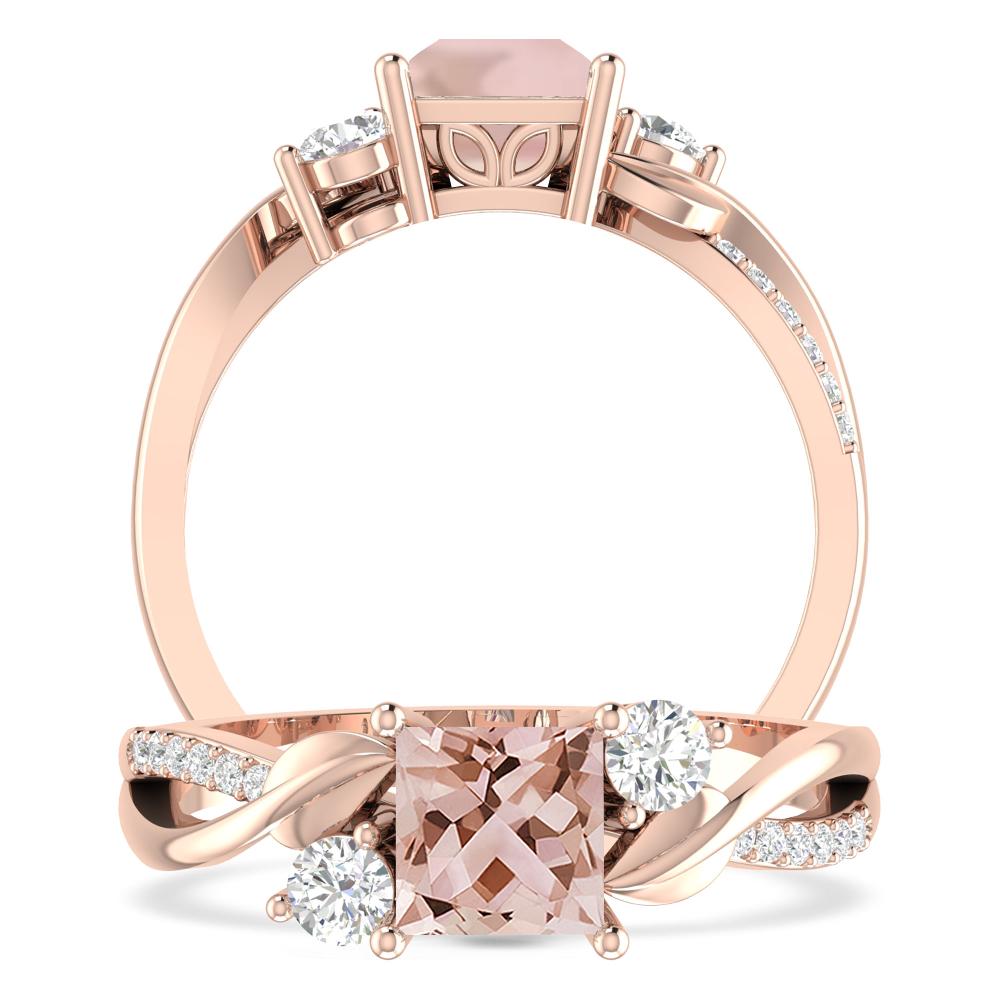 Rose Gold - Morganite