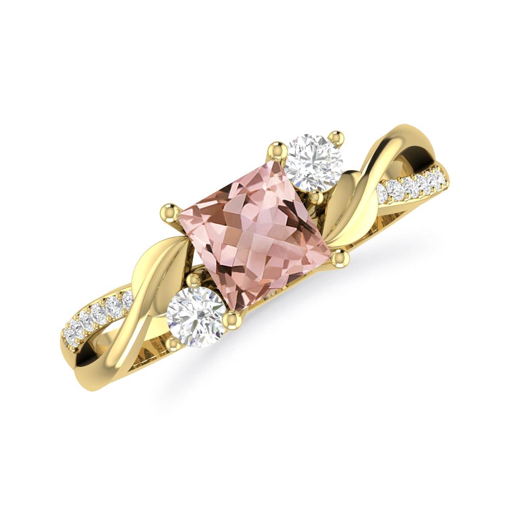 Yellow Gold - Morganite