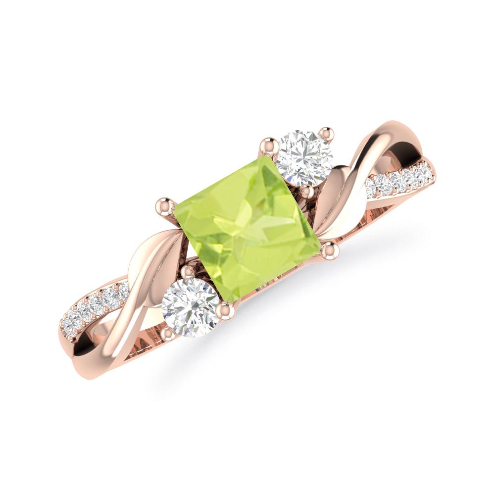 Rose Gold - Peridot