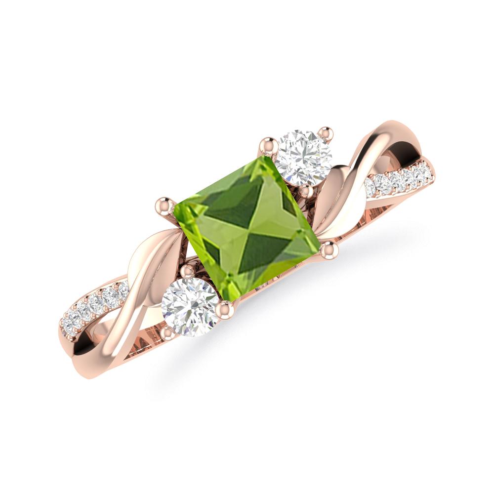 Rose Gold - Peridot