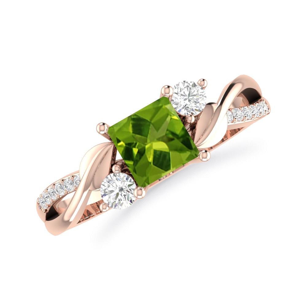 Rose Gold - Peridot