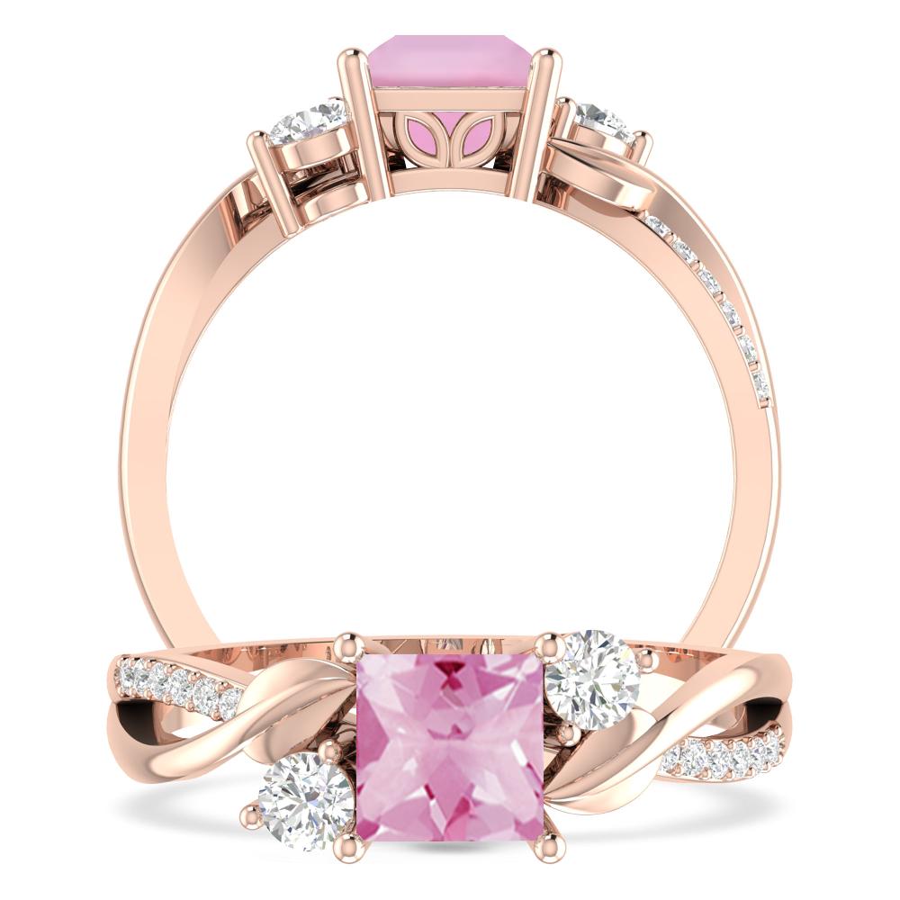 Rose Gold - Pink Tourmaline