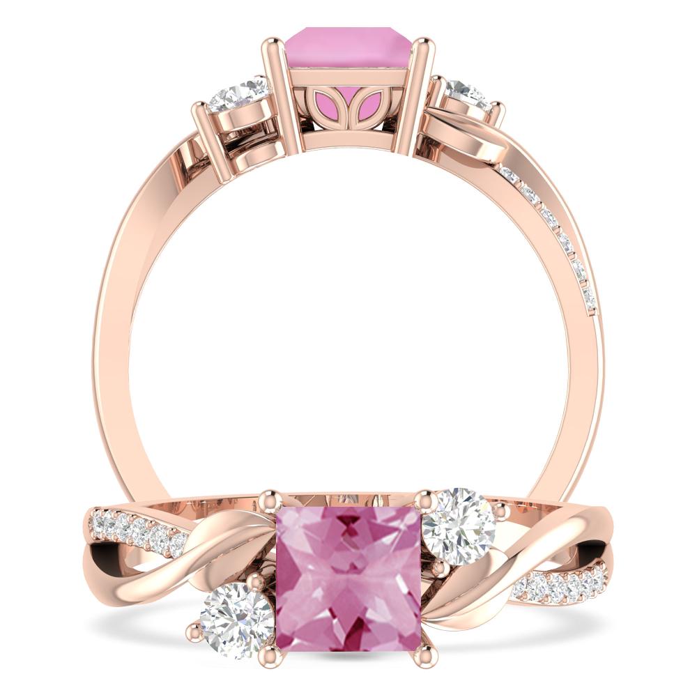 Rose Gold - Pink Tourmaline