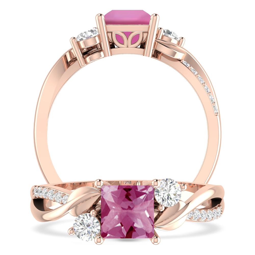 Rose Gold - Pink Tourmaline