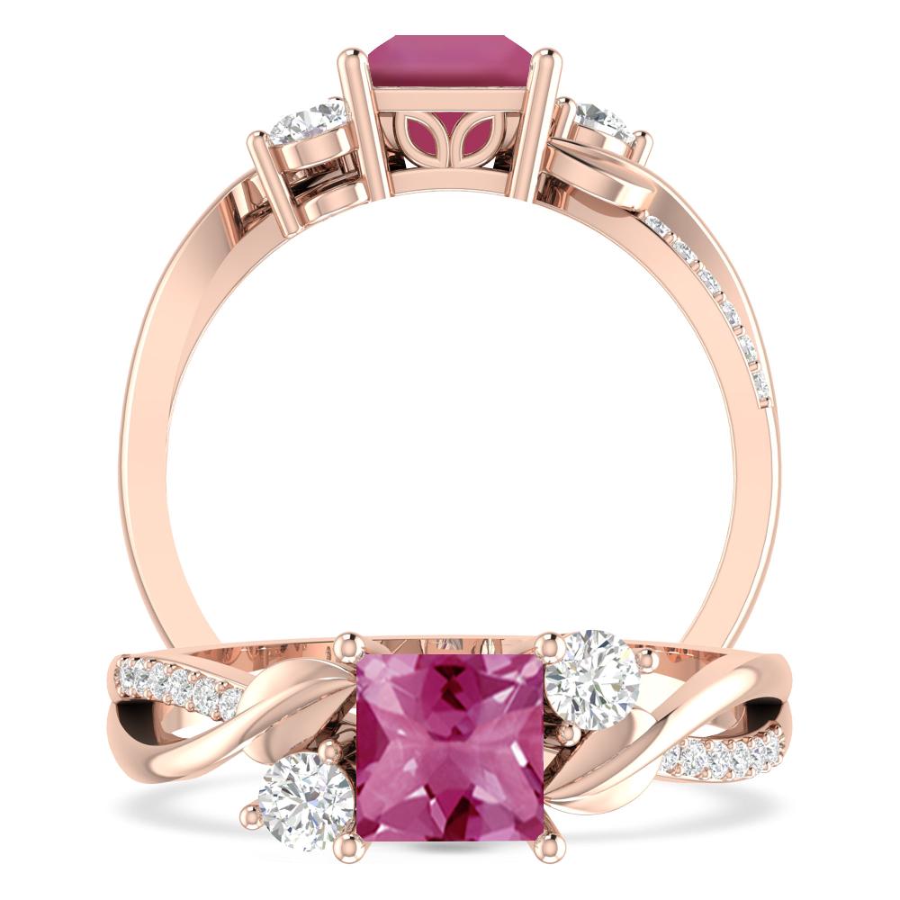 Rose Gold - Pink Tourmaline