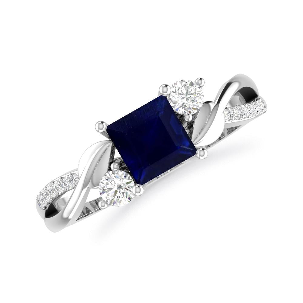 White Gold - Sapphire