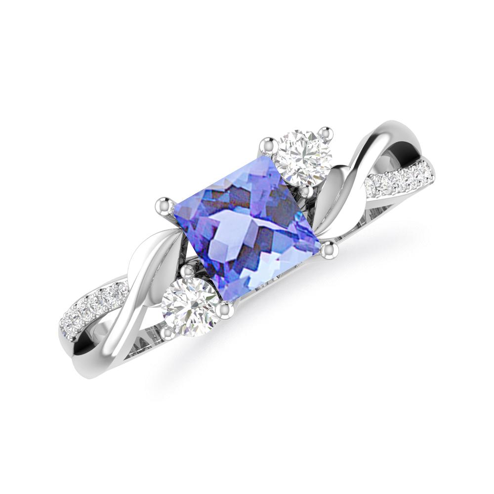 White Gold - Tanzanite