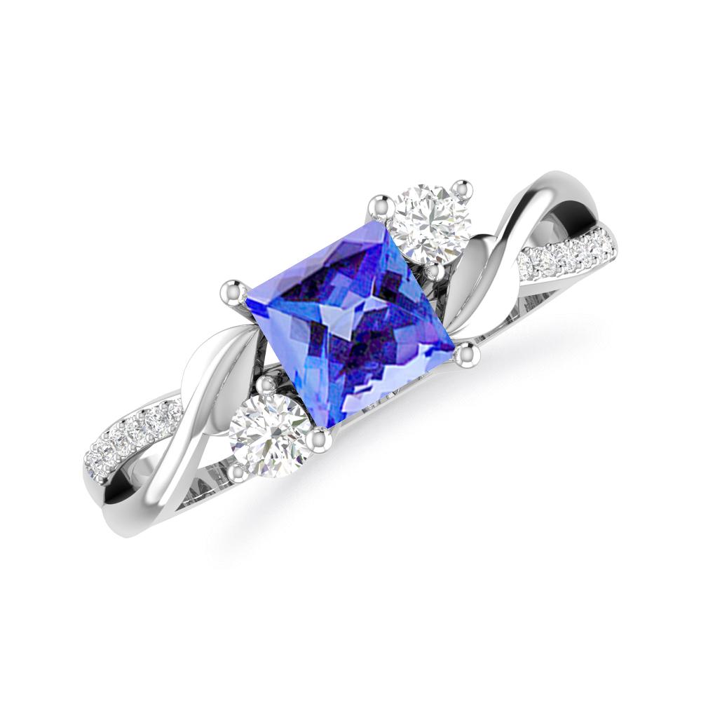 White Gold - Tanzanite