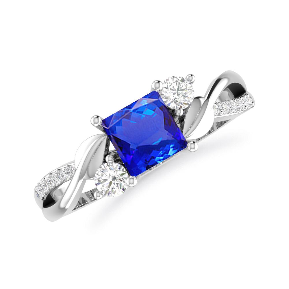 White Gold - Tanzanite