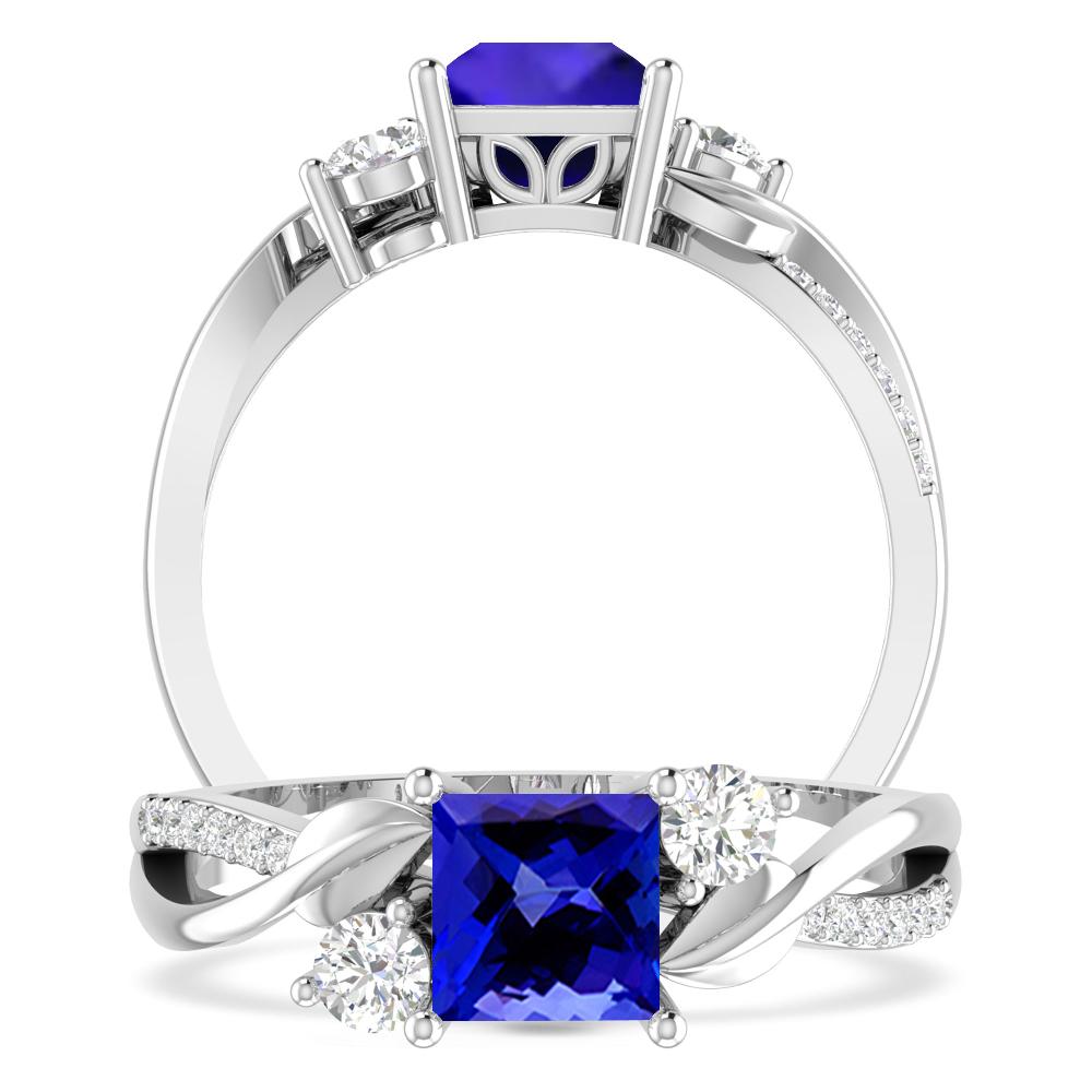 White Gold - Tanzanite