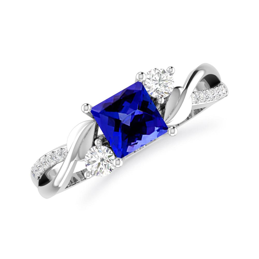 White Gold - Tanzanite