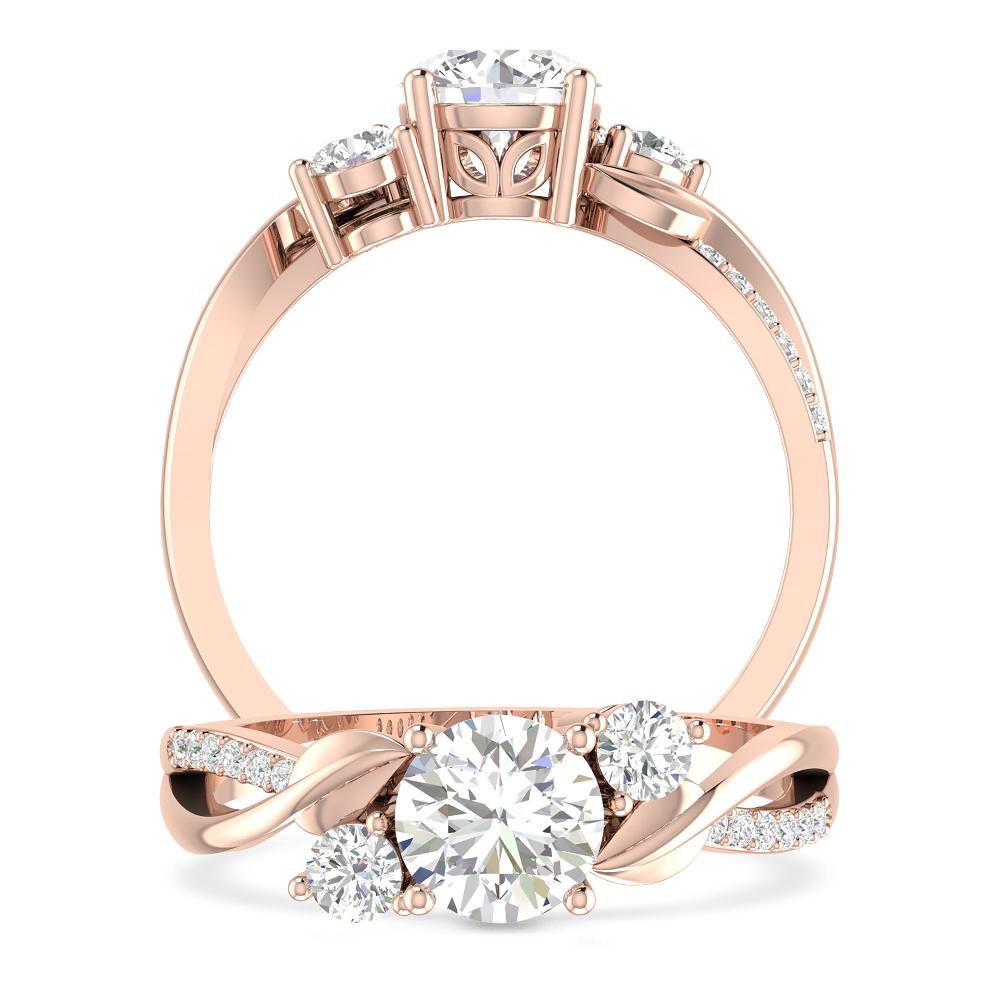 Rose Gold - Diamond