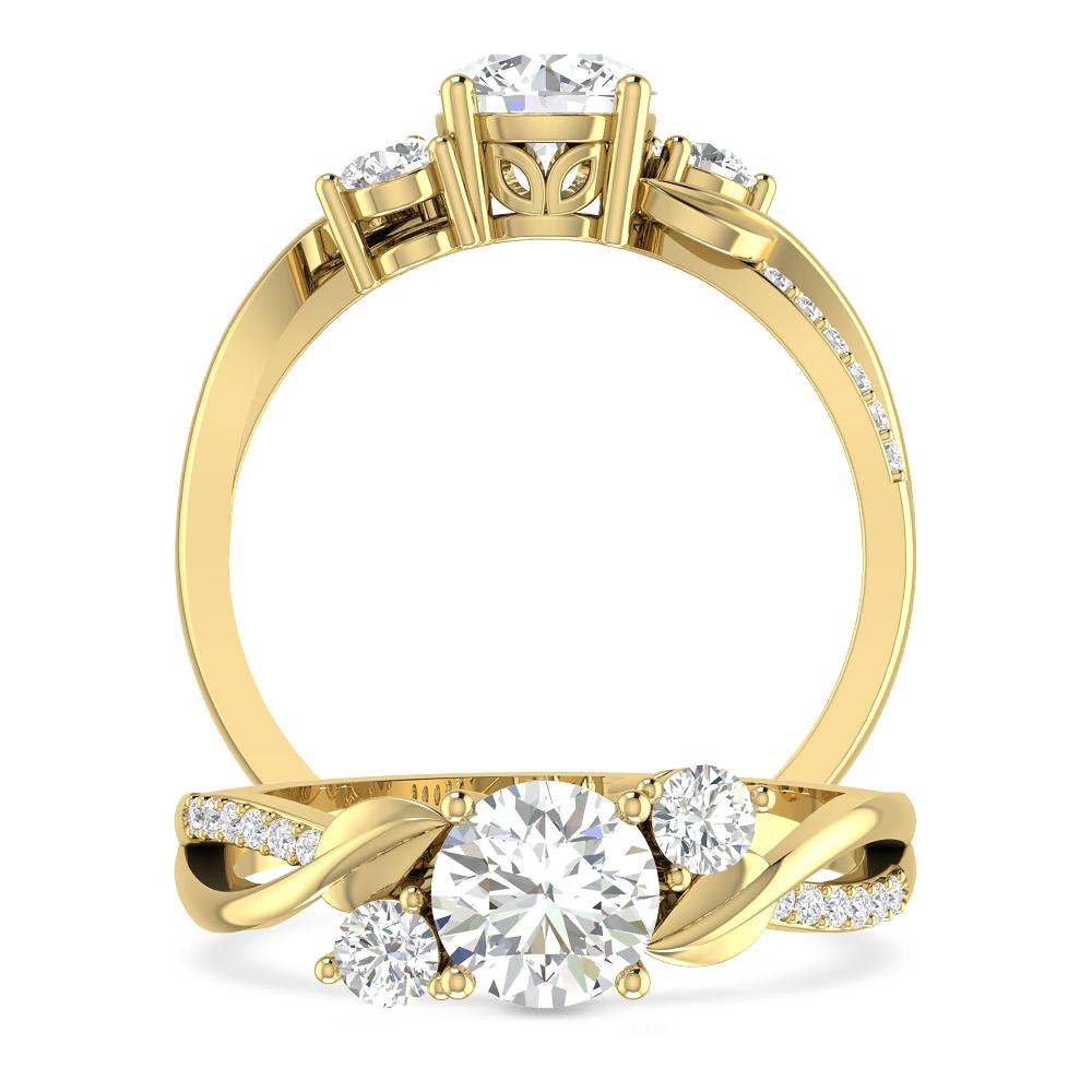 Yellow Gold - Diamond