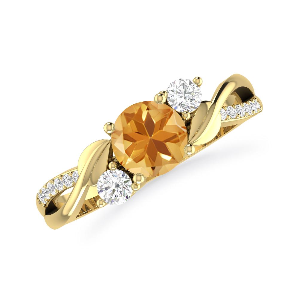 Yellow Gold - Citrine