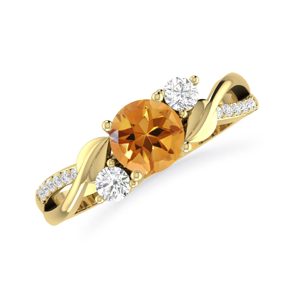 Yellow Gold - Citrine