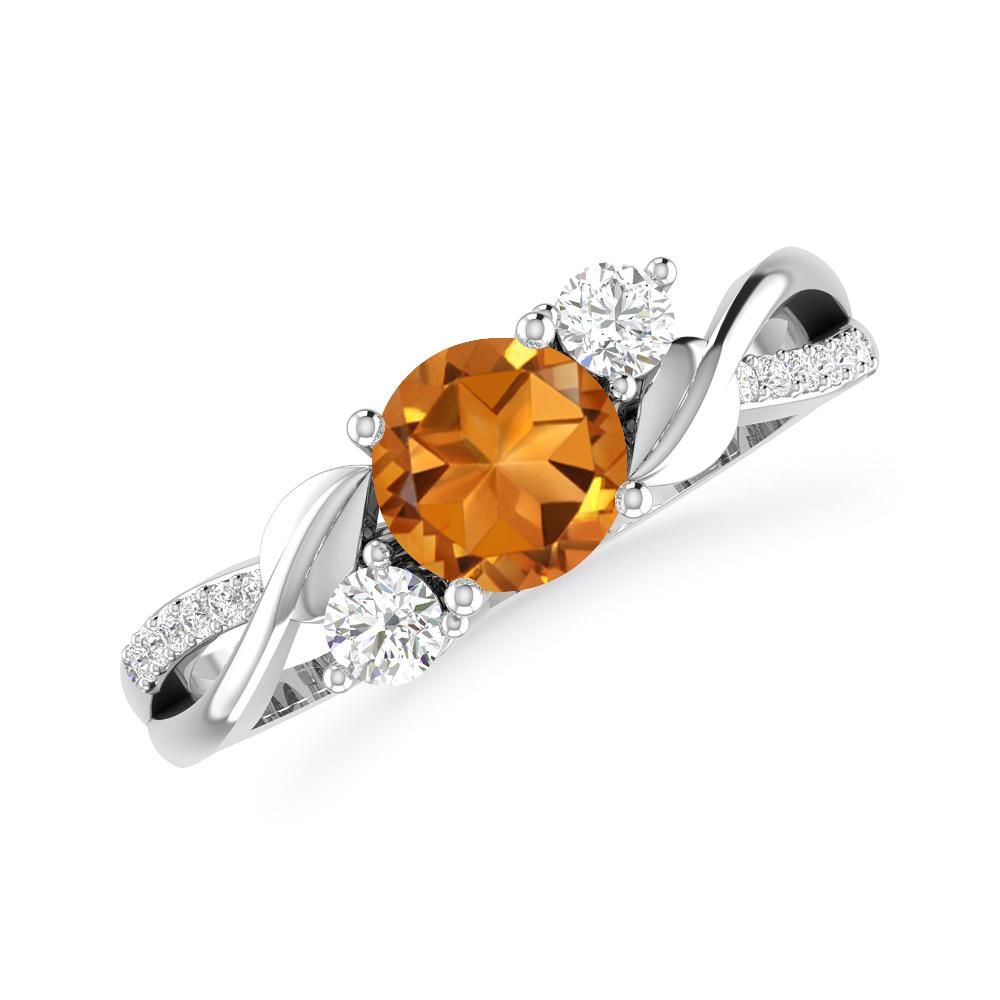 White Gold - Citrine