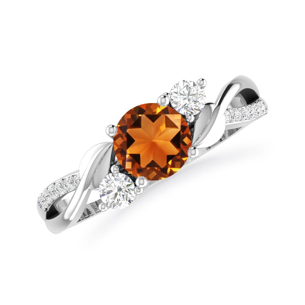 White Gold - Citrine