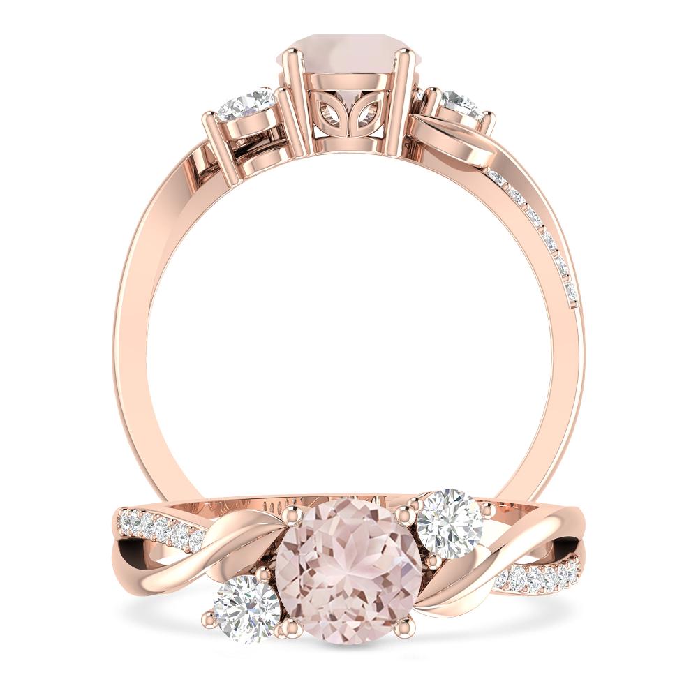 Rose Gold - Morganite