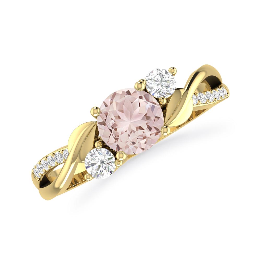 Yellow Gold - Morganite