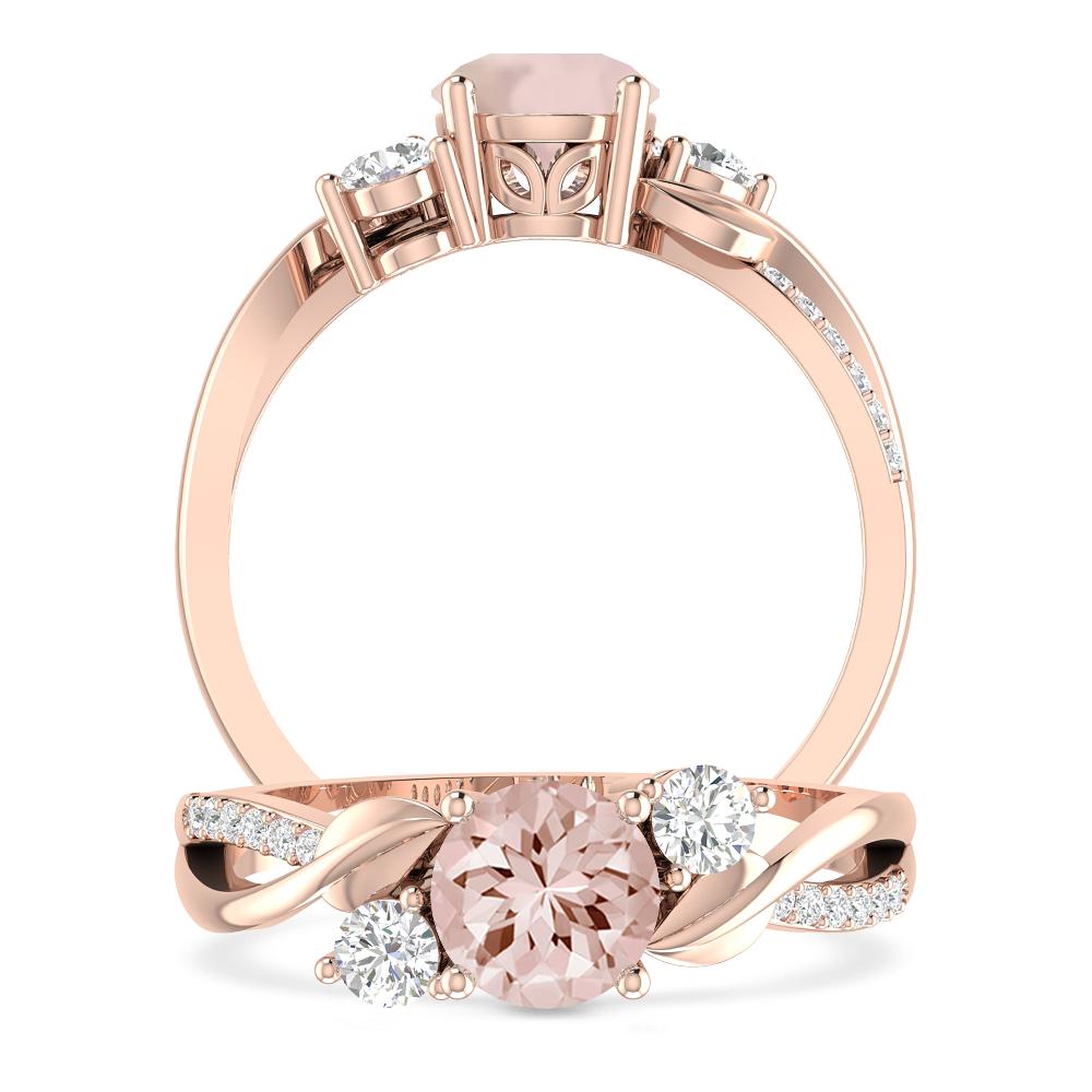 Rose Gold - Morganite