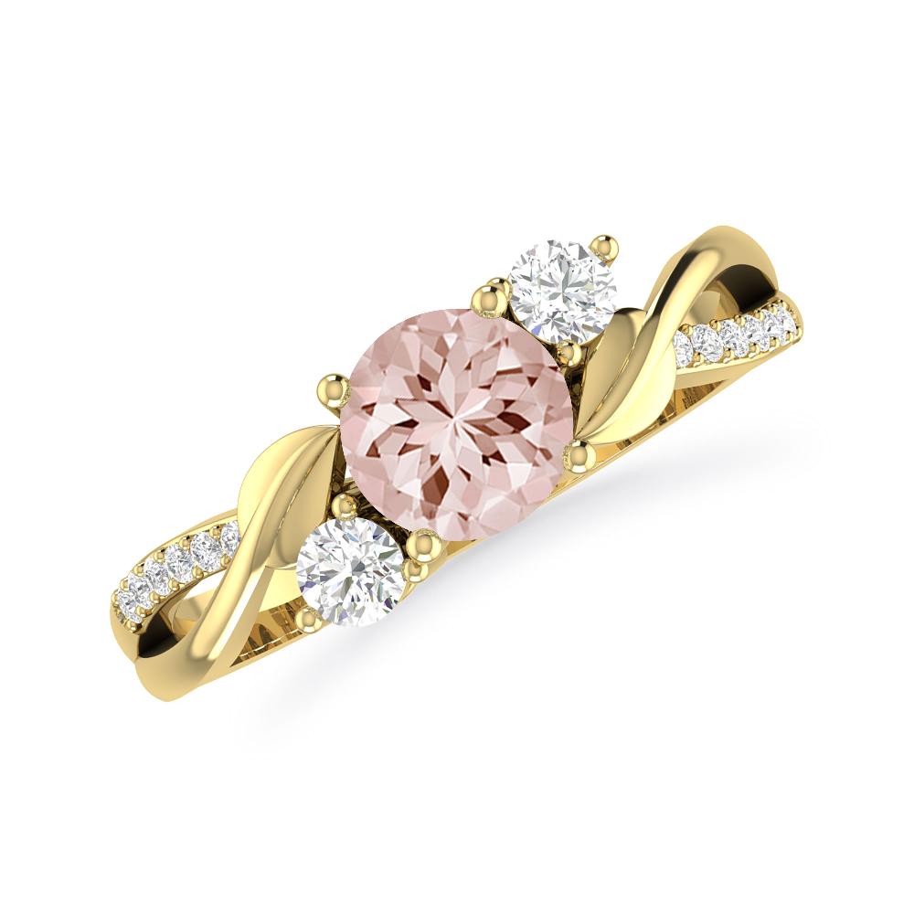 Yellow Gold - Morganite