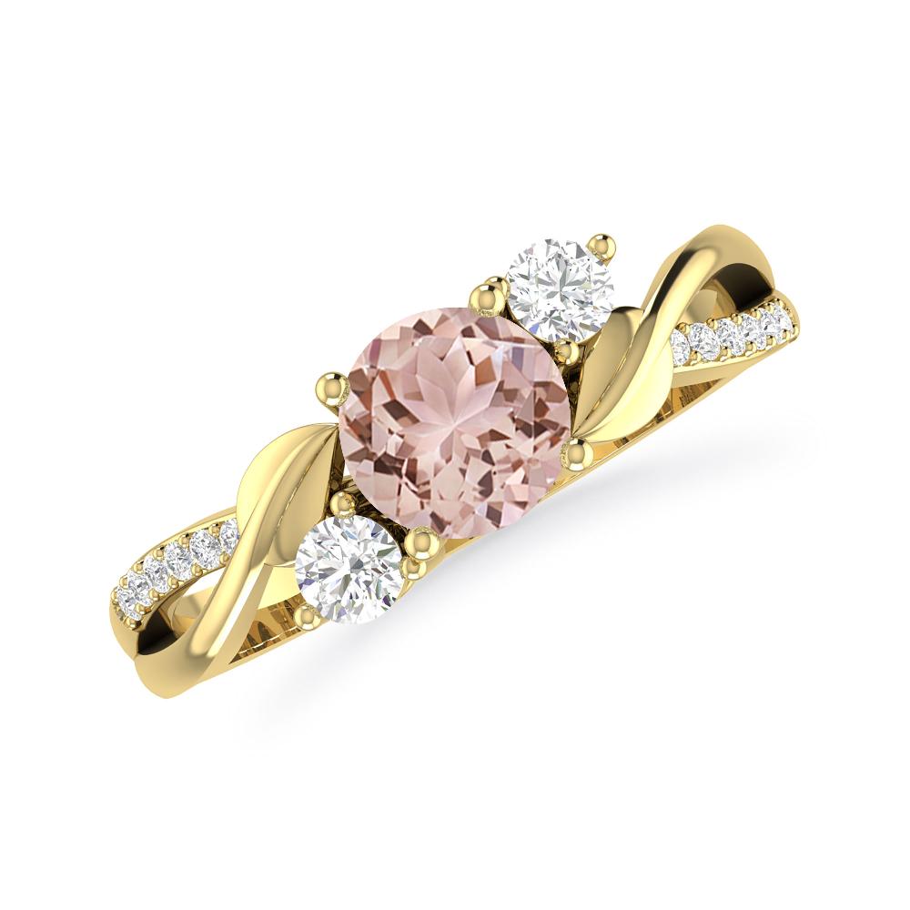 Yellow Gold - Morganite