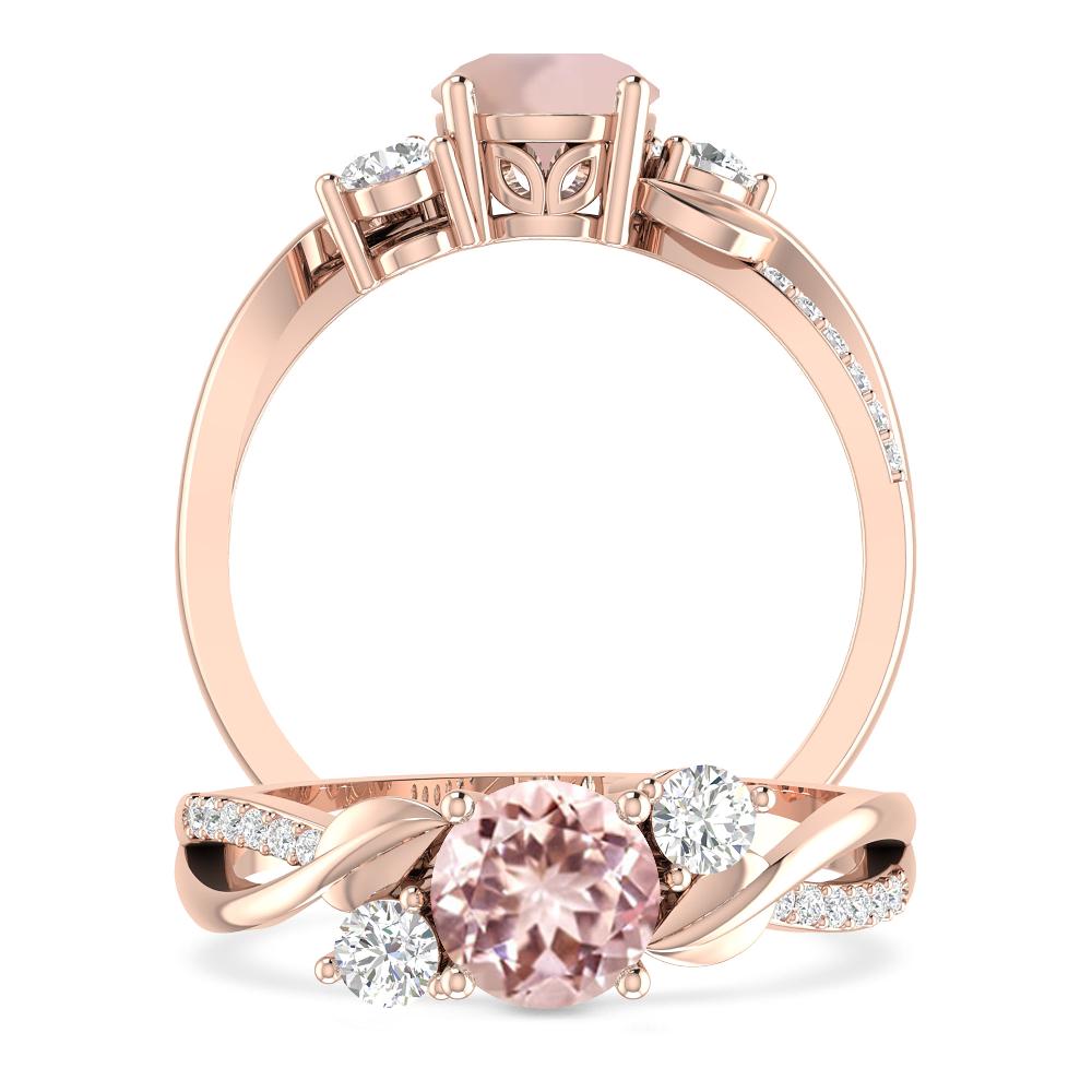 Rose Gold - Morganite