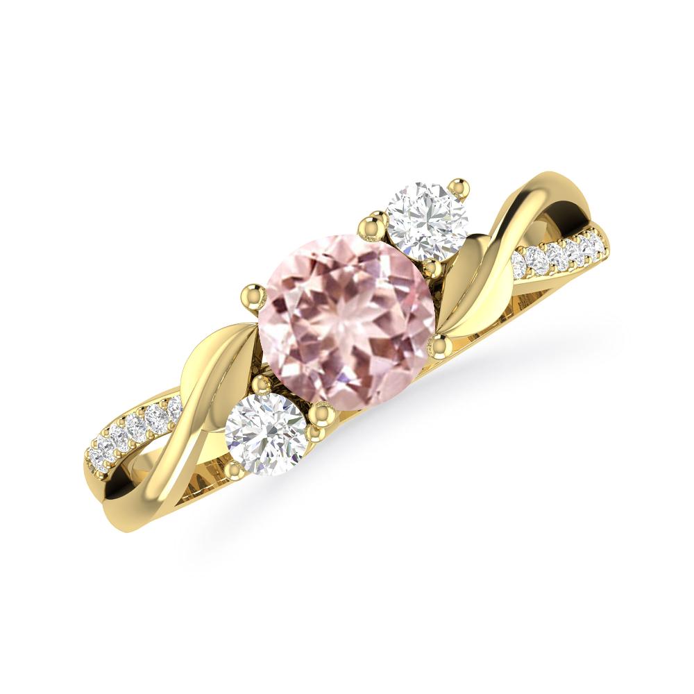 Yellow Gold - Morganite