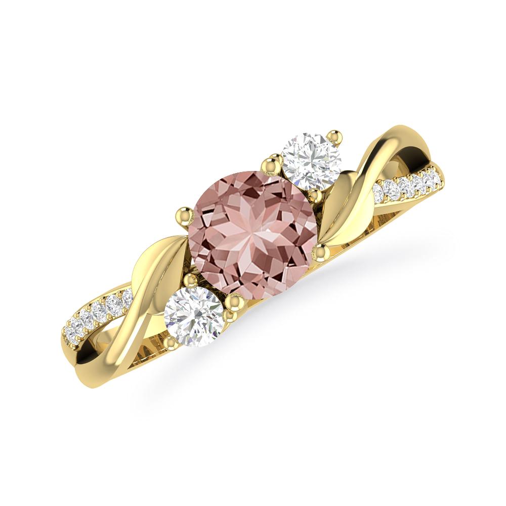 Yellow Gold - Morganite