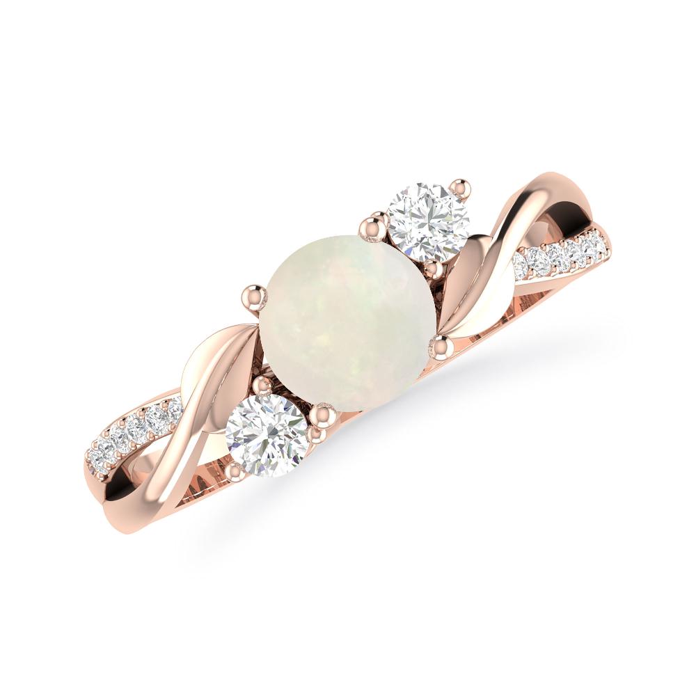 Rose Gold - Opal