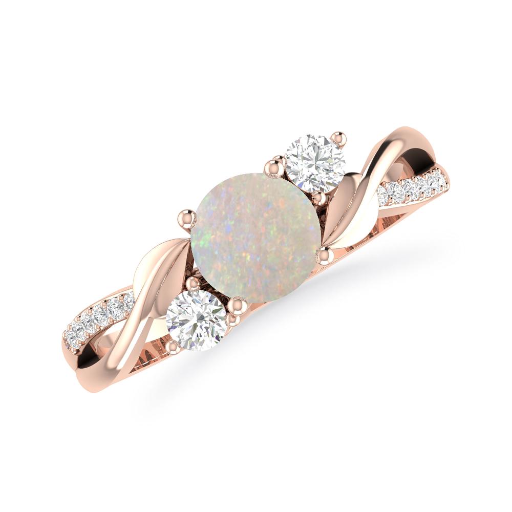 Rose Gold - Opal