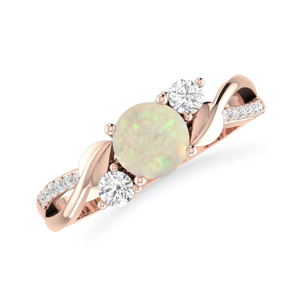 Rose Gold - Opal