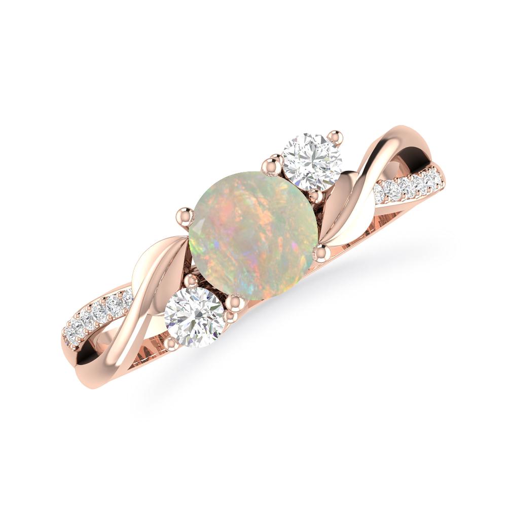 Rose Gold - Opal